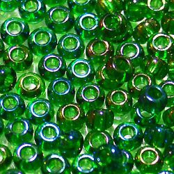 51120 Бисер радужный зеленый (Preciosa) 