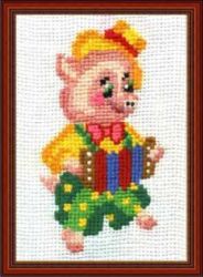 Н-04 Набор для вышивания Сделай Своими Руками "Наф-наф"