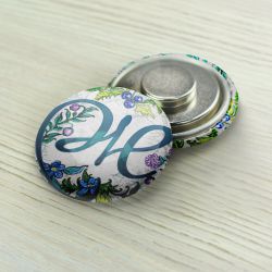 Магнитный держатель «Весенняя азбука» русские буквы Буква «Ж» Маг-Азб-Ж