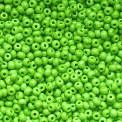 Бисер Preciosa 53230 салатовый натуральный