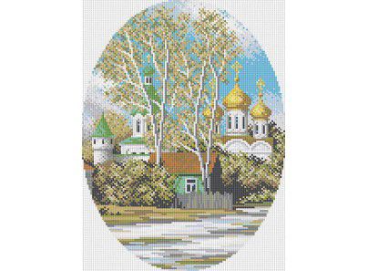 Алмазная мозаика Белоснежка "У святых стен" 105-ST