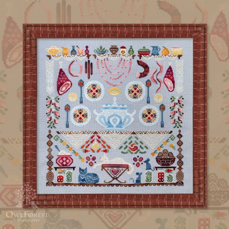 Схема для вышивания «Солянка» 0162-С-С