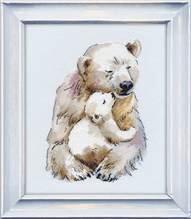 1144 Набор для вышивания ОВЕН "Мамино тепло"