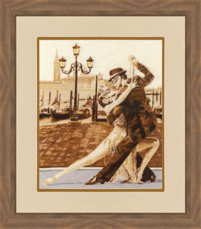 ГТ-044 Набор для вышивания Золотое Руно "Венецианское танго"