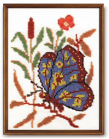 Набор для вышивания бисером КРОШЕ "Баттерфляй" В-07