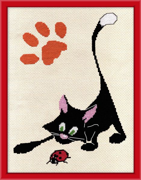 Набор для вышивания крестом ОВЕН "Озорник" 233