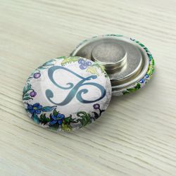 Магнитный держатель «Весенняя азбука» русские буквы Буква «Ф» Маг-Азб-Ф