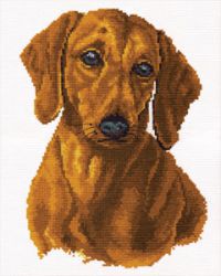 1-01 Набор для вышивания Алиса "Такса"