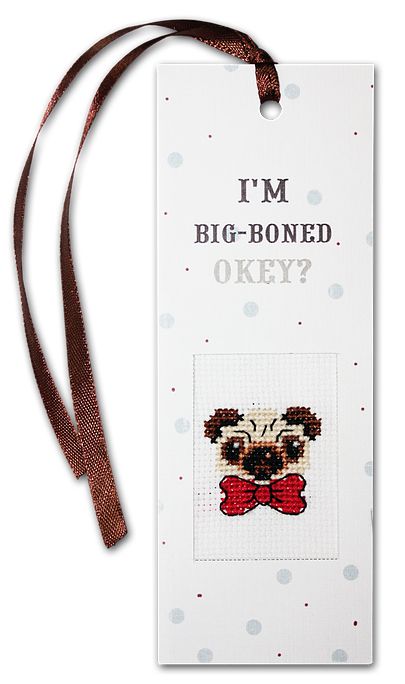 N33 Набор для изготовления закладки Luca-S "I m bio-boned"