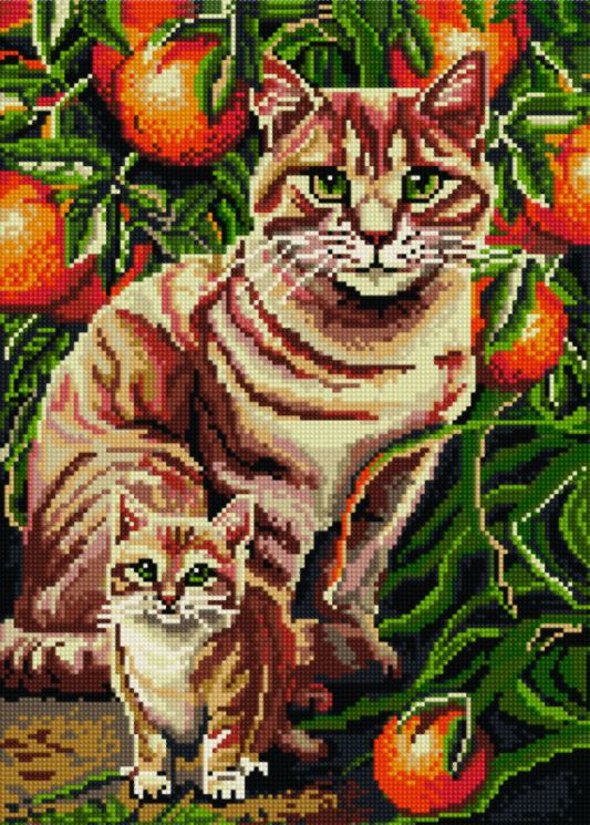 БСА2-114 Алмазная мозаика Наследие "Рыжие охотники"