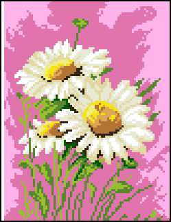 Набор для вышивания крестом ГЕЛИОС "Трио" Ц-09