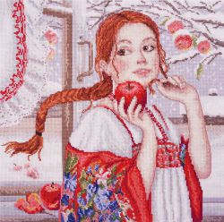 09.007.03 Набор для вышивания Марья Искусница "Наливное яблочко"