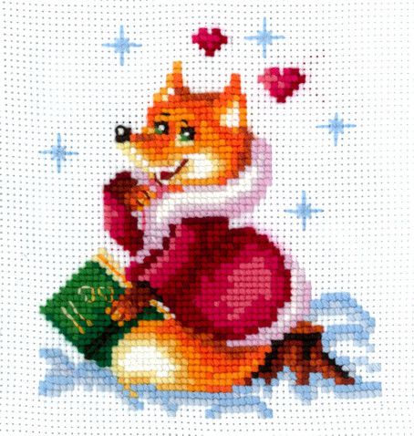 Набор для вышивания крестом СДЕЛАЙ СВОИМИ РУКАМИ "Лиса Патрикеевна" Л-09