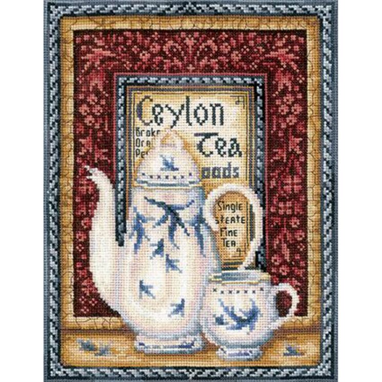 Набор для вышивания Сделай своими руками "Коллекция чая.Оранж Пеко" К-40