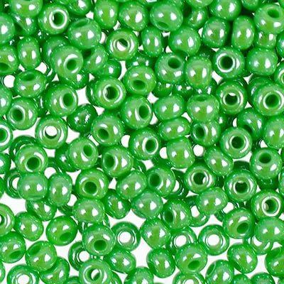 Бисер Preciosa 58210 зеленое яблоко глянцевый