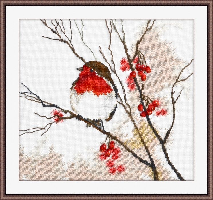 Набор для вышивания крестом ОВЕН "Малиновка" 928