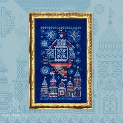0157-ЛКН-С Схема для вышивания Owlforest «Летучий корабль. Ночь»