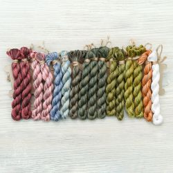 НМул-ВС105-3401 Набор ниток OwlForest для схемы «Вечноцветущий сад» (DMC) 40 каунт в 1 нить