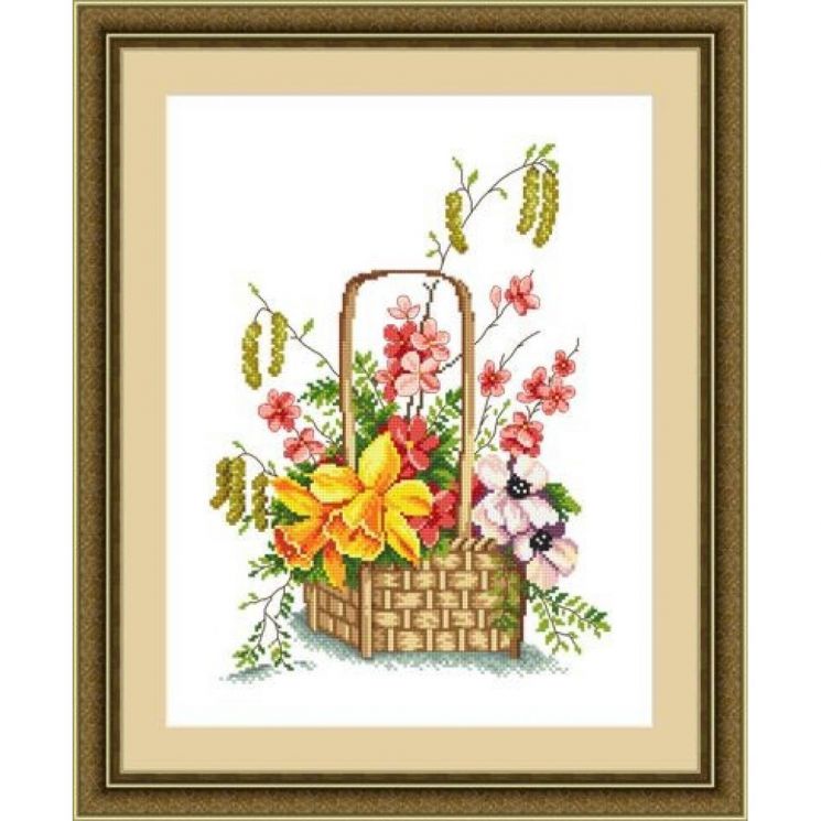 Набор для вышивания Сделано с любовью ЦВ-060 "Весна красна", 30х40