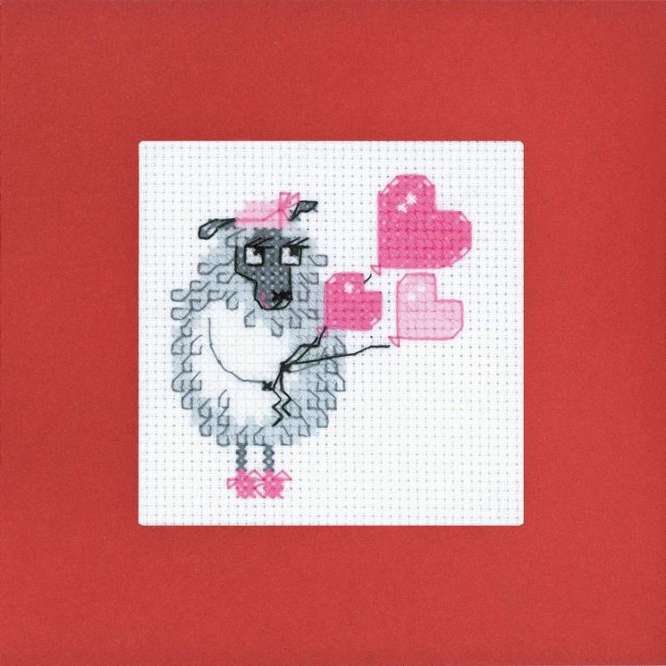 Набор для вышивания Риолис Открытка "C праздничком!" 1461АС