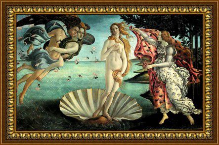 Алмазная мозаика Милато "Рождение Венеры" O-588