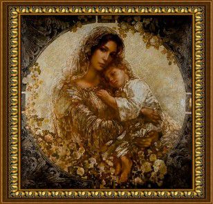 Алмазная мозаика Милато "Мадонна" O-589