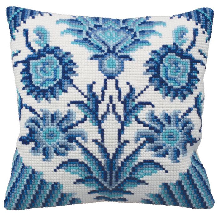 Набор для вышивания крестом Collection D'Art  "Цветочный узор-2" 5115