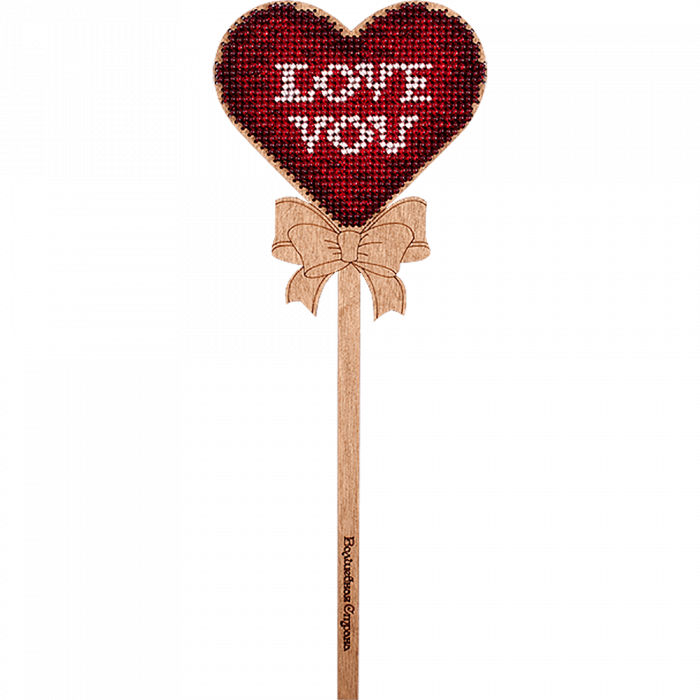 Набор для вышивания бисером по дереву Волшебная страна FLK-049, 8*22см