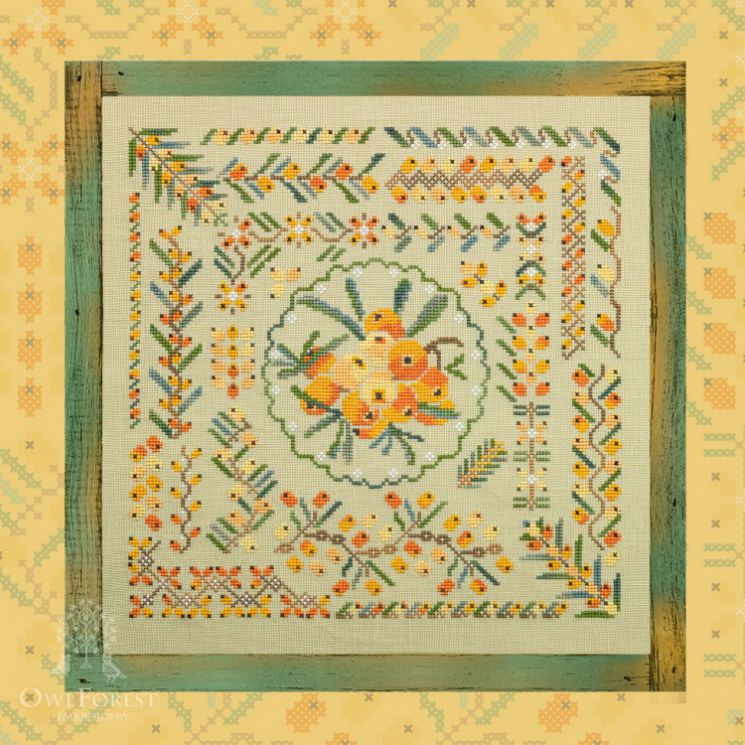 Схема для вышивания Owlforest «Облепиховое лето» 0137-ОЛ-С