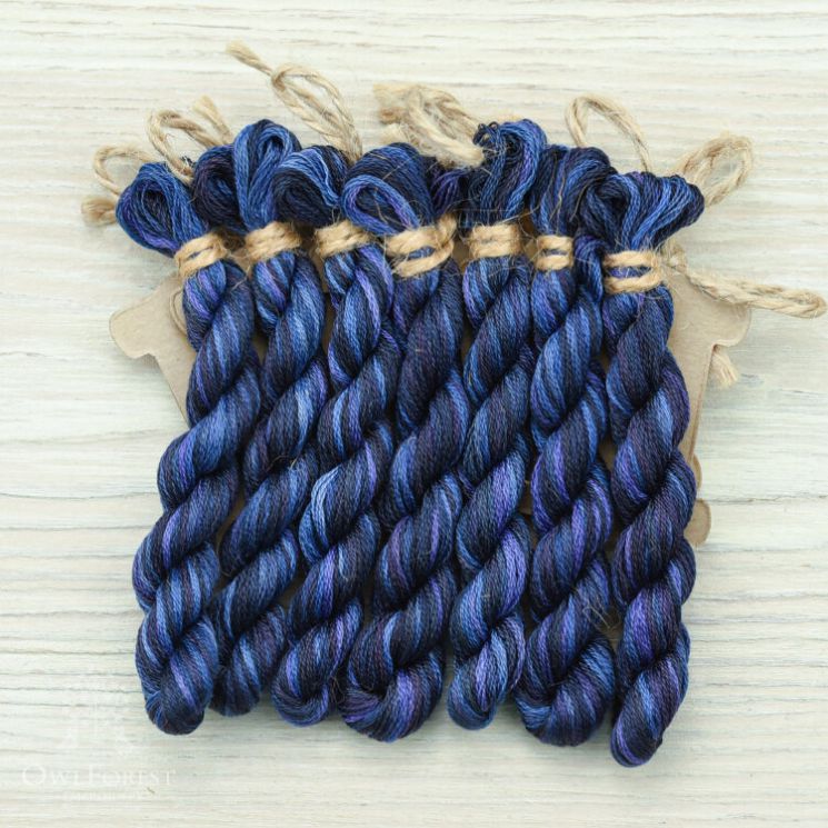 НМул-ГС3-3283 Набор ниток OwlForest для схемы «Гронингенский сэмплер» (DMC) 28 каунт в 3 нити