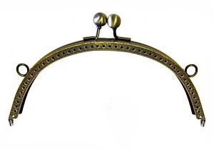 5327490 Фермуар "Полуовал", 190х100мм цв.бронза