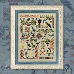 0148-Снч-С Схема для вышивания СОВИНЫЙ ЛЕС «Синички»