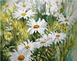 GX 32263 Картина по номерам Paintboy "Ромашки в поле"