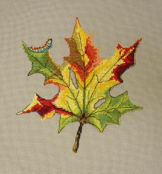 16.001.05 Набор для вышивания Марья Искусница "Кленовый лист"