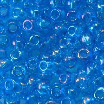 Бисер Preciosa 61030 прозрачный радужный незабудка