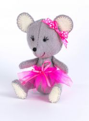 ПФД-1052 Набор для изготовления текстильной игрушки "Мышка"