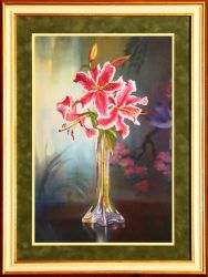 N0001 "Вера Надежда Любовь" (Рисуем иглой)