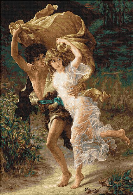 G551 Набор для вышивания Luca-S "Гроза"