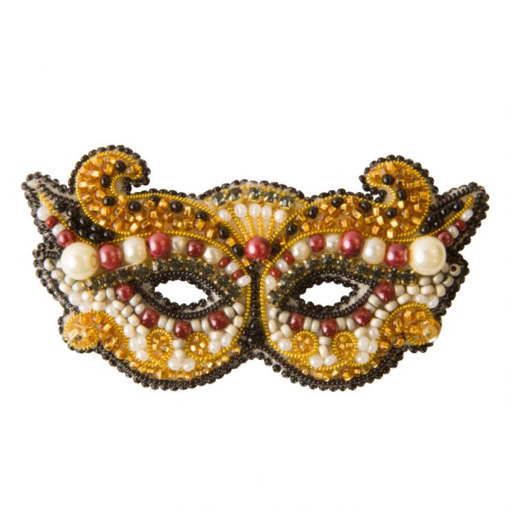 300-БП Набор для изготовления броши БП-300 "Маска" брошь 8,0х4,0см