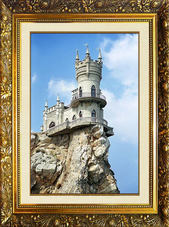 R-723 Алмазная мозаика МИЛАТО "Ласточкино гнездо"