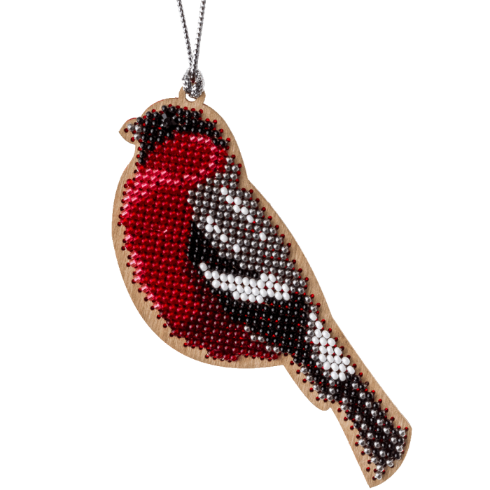 Набор для вышивания бисером по дереву ВОЛШЕБНАЯ  СТРАНА FLK-217, 9*9.5см