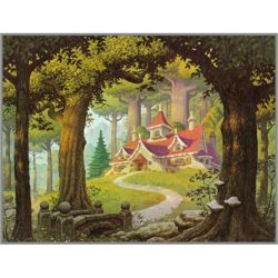 F-129 Алмазная мозаика Милато "Волшебный лес"