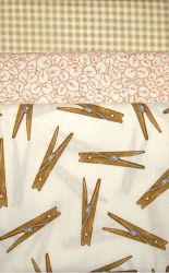 Набор из ткани для пэчворка (3 отреза)