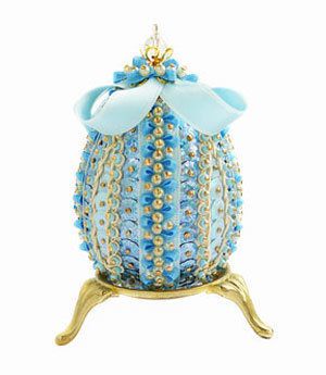 Набор для изготовления декоративного яйца ФИЛИГРИС "Незабудка", 8 см, FS-147