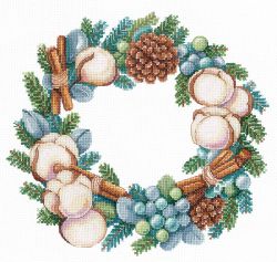А-06 Набор для вышивания Сделай Своими Руками "Аромат зимы"