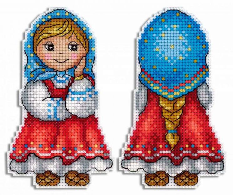 Р-469 Набор для вышивания "Жар-Птица" "Внучка Машенька"