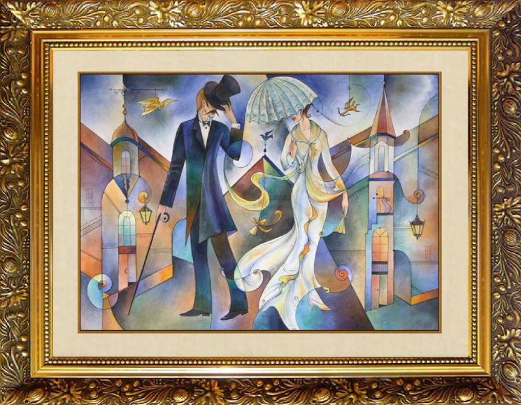 F-260 Алмазная мозаика МИЛАТО "Городской роман"