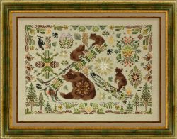 0181-МБ-Н-3Bf Набор для вышивания Owlforest "Медвежий бор"
