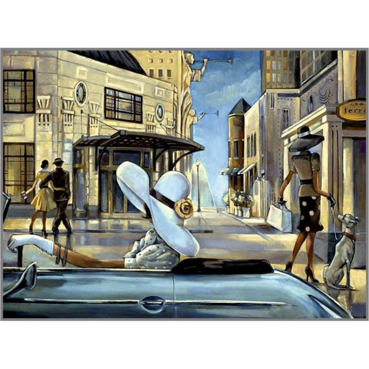 F-261 Алмазная мозаика Милато "Гламурная Жизнь"