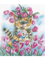 M839 НАБОР ДЛЯ ВЫШИВАНИЯ РТО "ТЮЛЬПАНОВАЯ ВЕСНА"